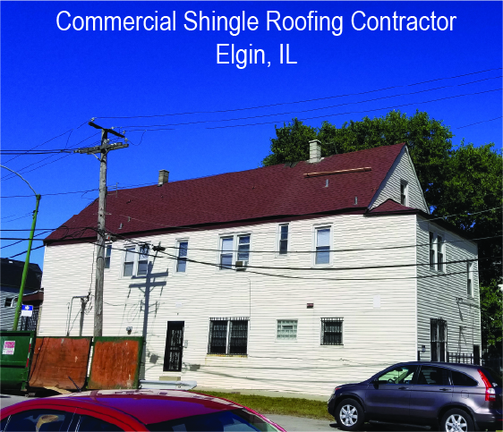 Commercial Asphalt Shingle Roof Elgin, IL