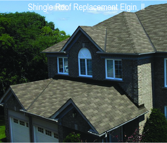 New Asphalt Shingle Roof Replacement in Elgin, IL